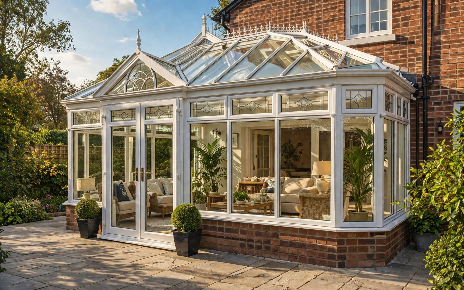 Premium conservatory installation