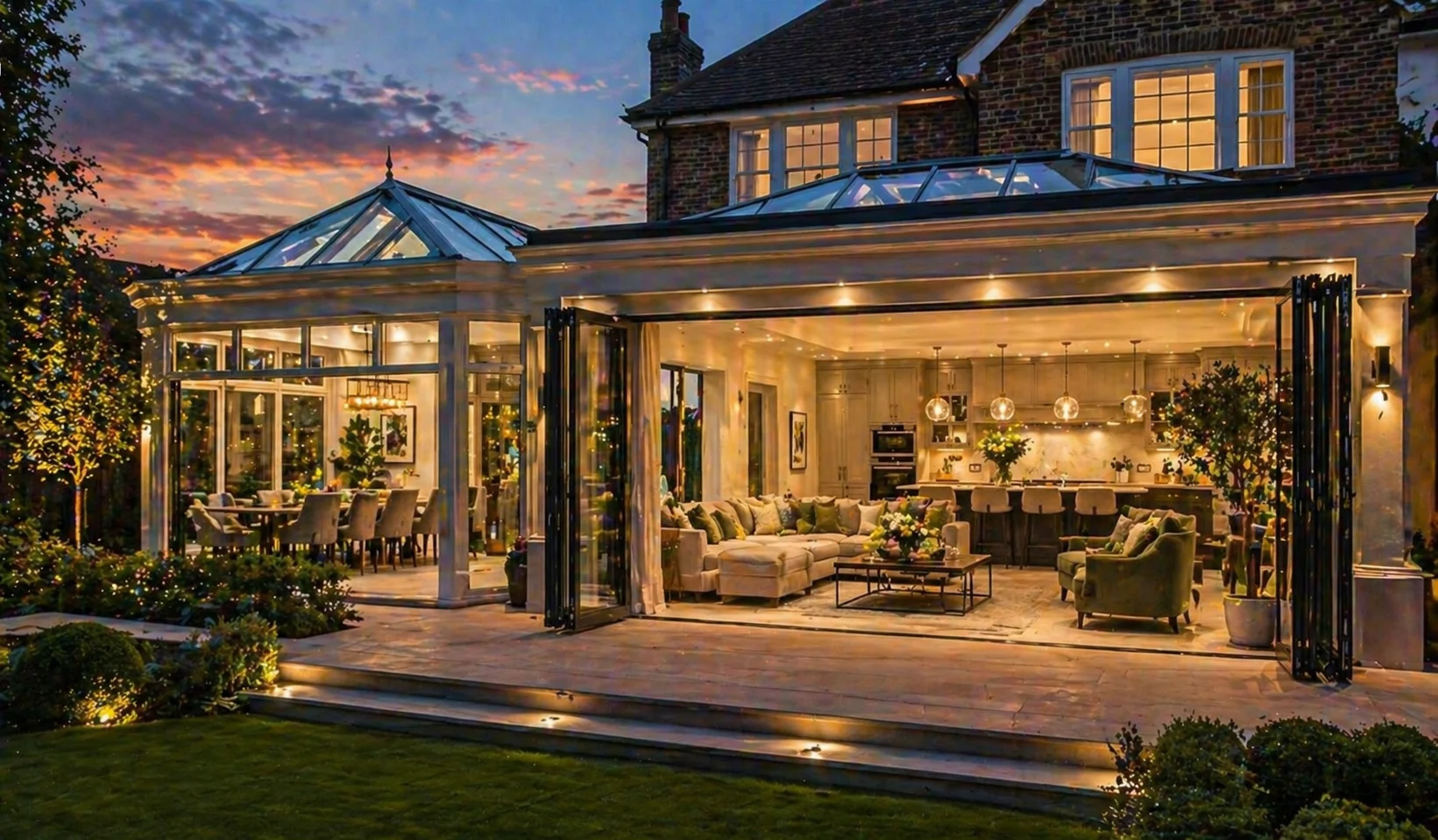 Premium conservatory installation