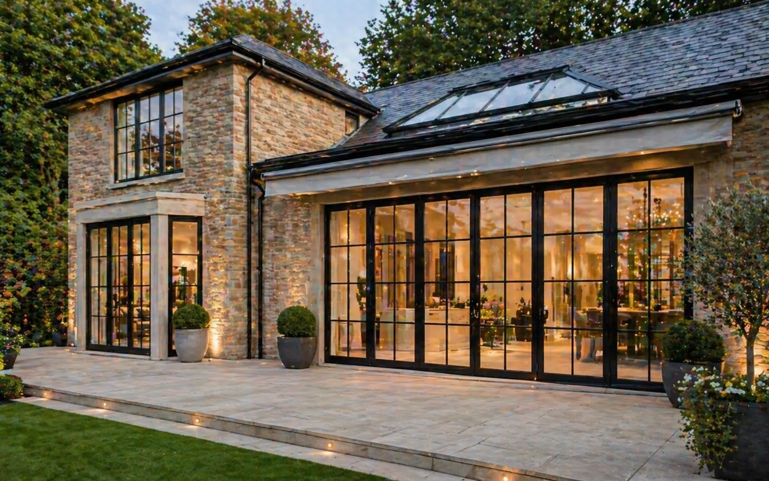 Smart aluminium window and door system installation